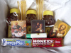 Father's Day Gift Pack #3: 3 Honey Bears+1 Lip Balm+10 HoneyStix+2Pks Italian Honey Candy